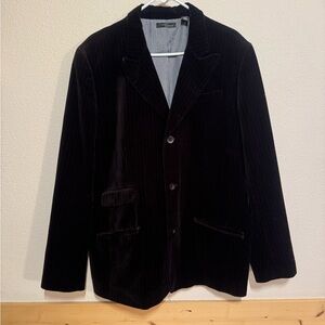 Two a.m formal‎ velvet jacket/suit/blazer